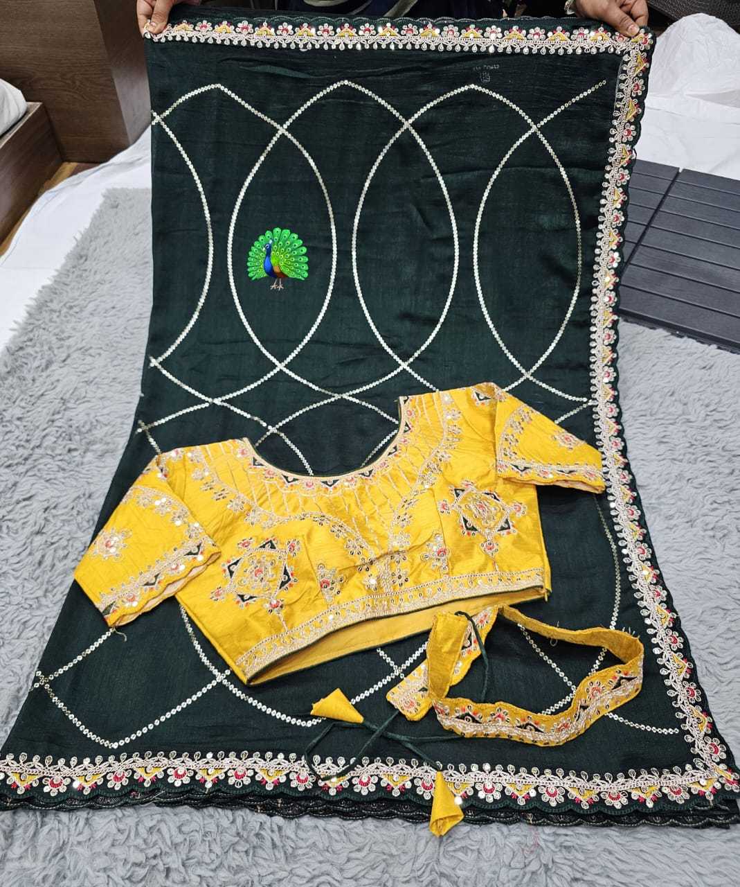 YNF BLOOMING VICHITRA RJK TODAY SAREES WHOLESALE FANCY LADIES SAREE WITH BELT MANUFACTURER     